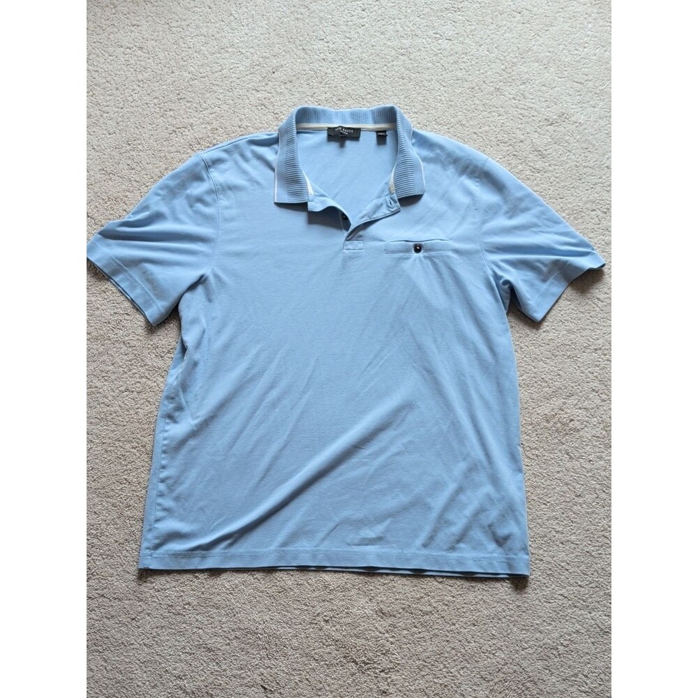 Ted Baker London Galton Slub Polo Size 4 (L)